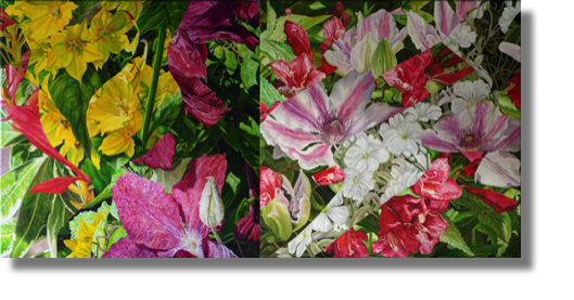 Clematis Diptych
oil on canvas
100 x 50 cm